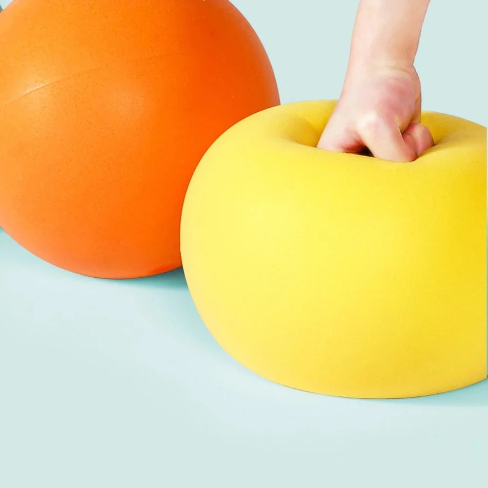 Silent Foam Basketball for Kids - Indoor Quiet Bouncing Ball