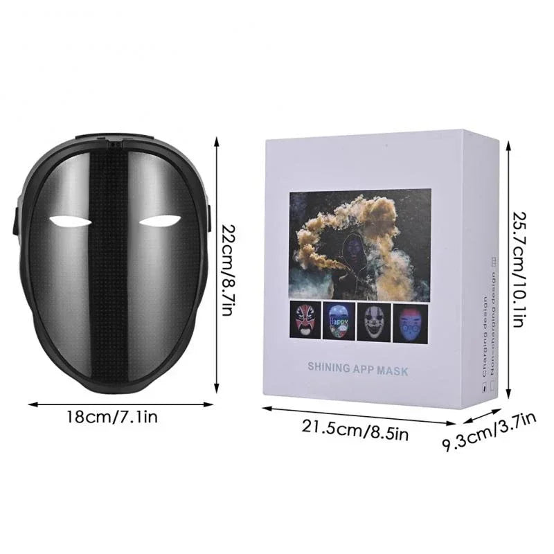 NEW LED APP Mask Bluetooth APP Control Face Masks Smart