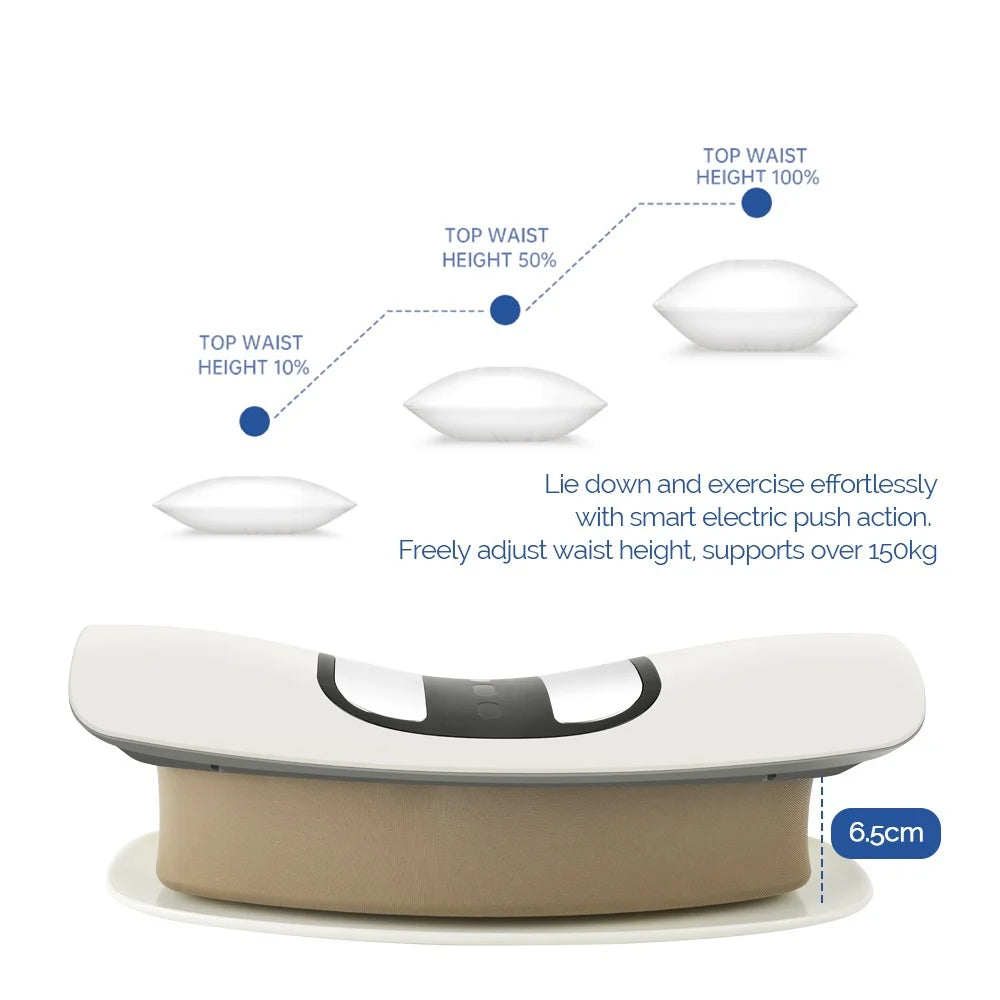 Electric Lumbar Traction Massager Inflatable Back Stretcher Device
