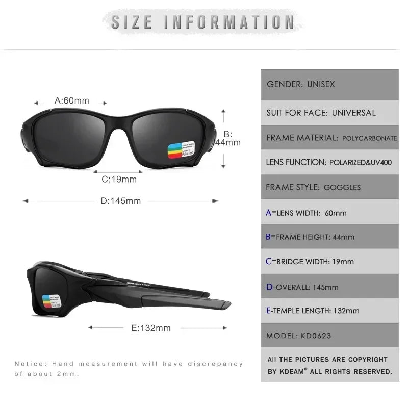 U400 Luxury Polarized Sunglasses Men's Driving Shades