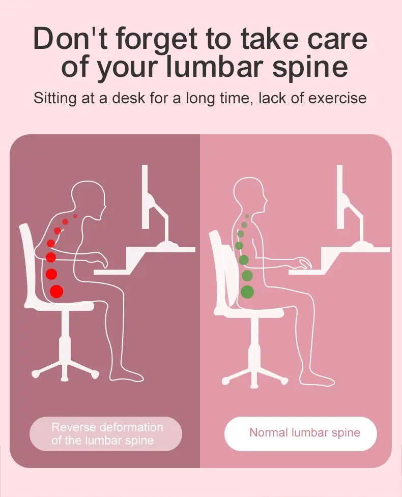 Back Stretcher Pillow Neck Lumbar
