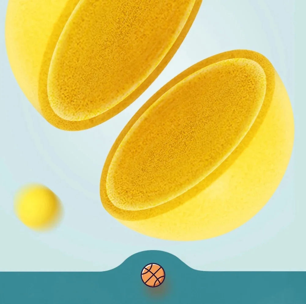 Silent Foam Basketball for Kids - Indoor Quiet Bouncing Ball