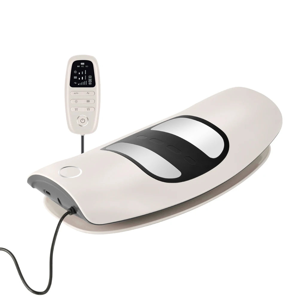 Electric Lumbar Traction Massager Inflatable Back Stretcher Device