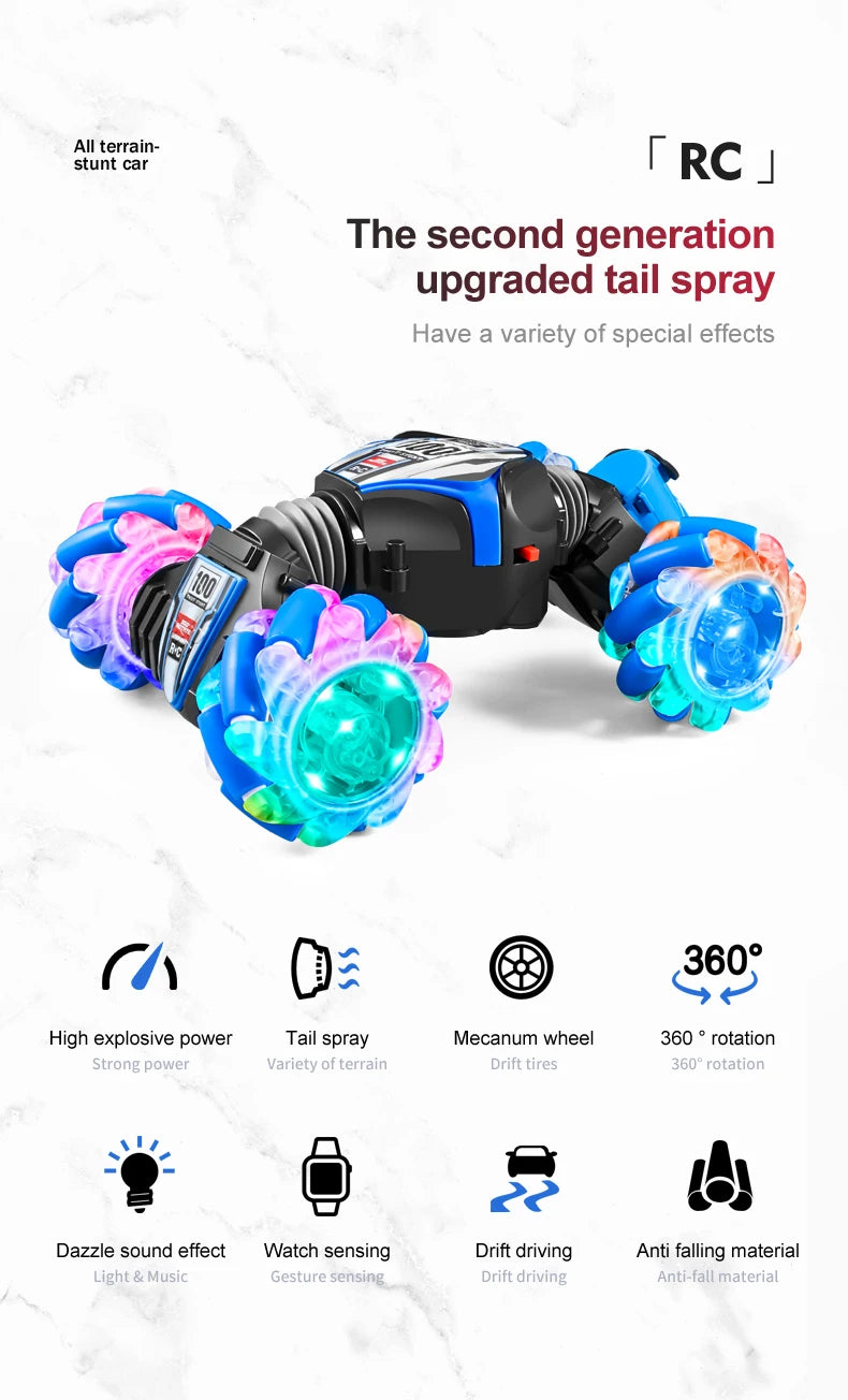 Top RC Stunt Car 2.4G Remote Control Cars