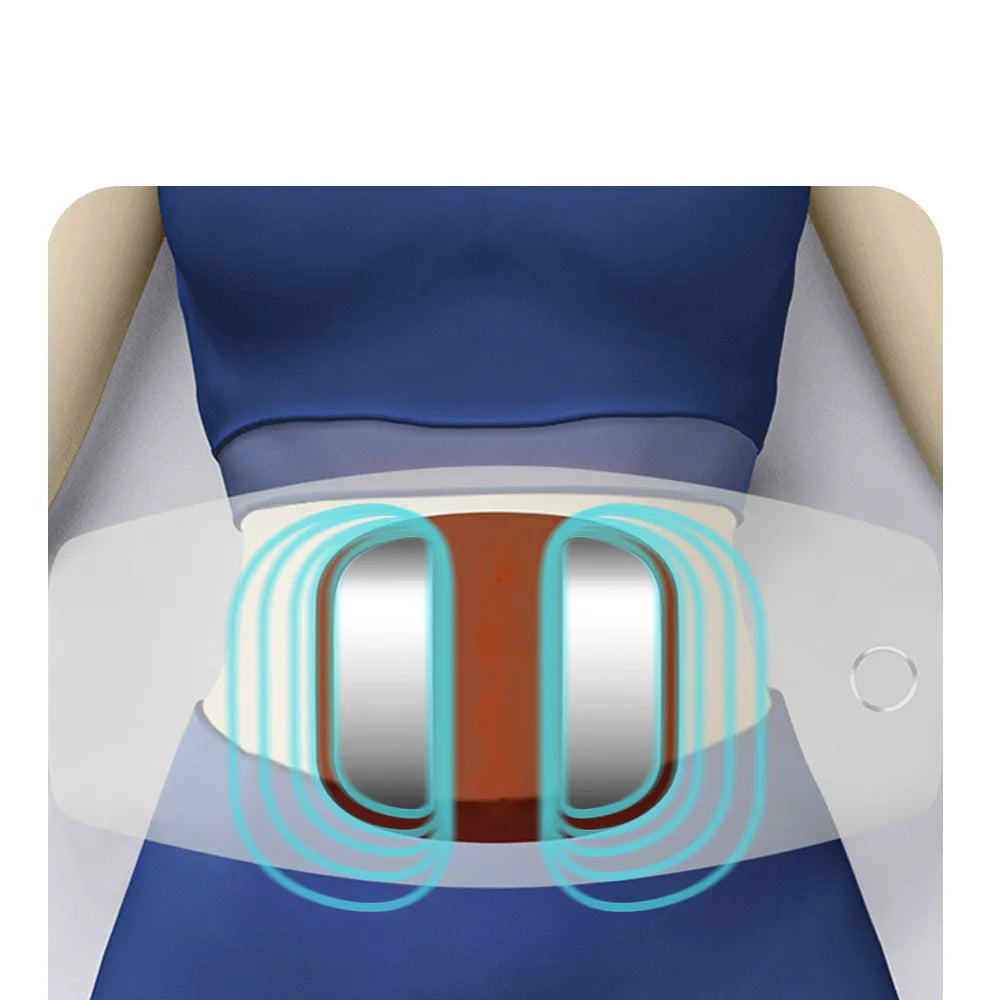 Electric Lumbar Traction Massager Inflatable Back Stretcher Device