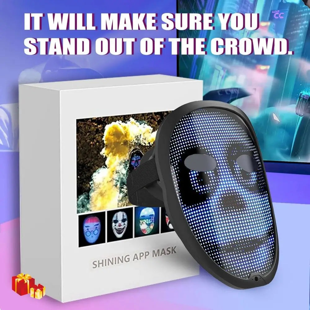 NEW LED APP Mask Bluetooth APP Control Face Masks Smart