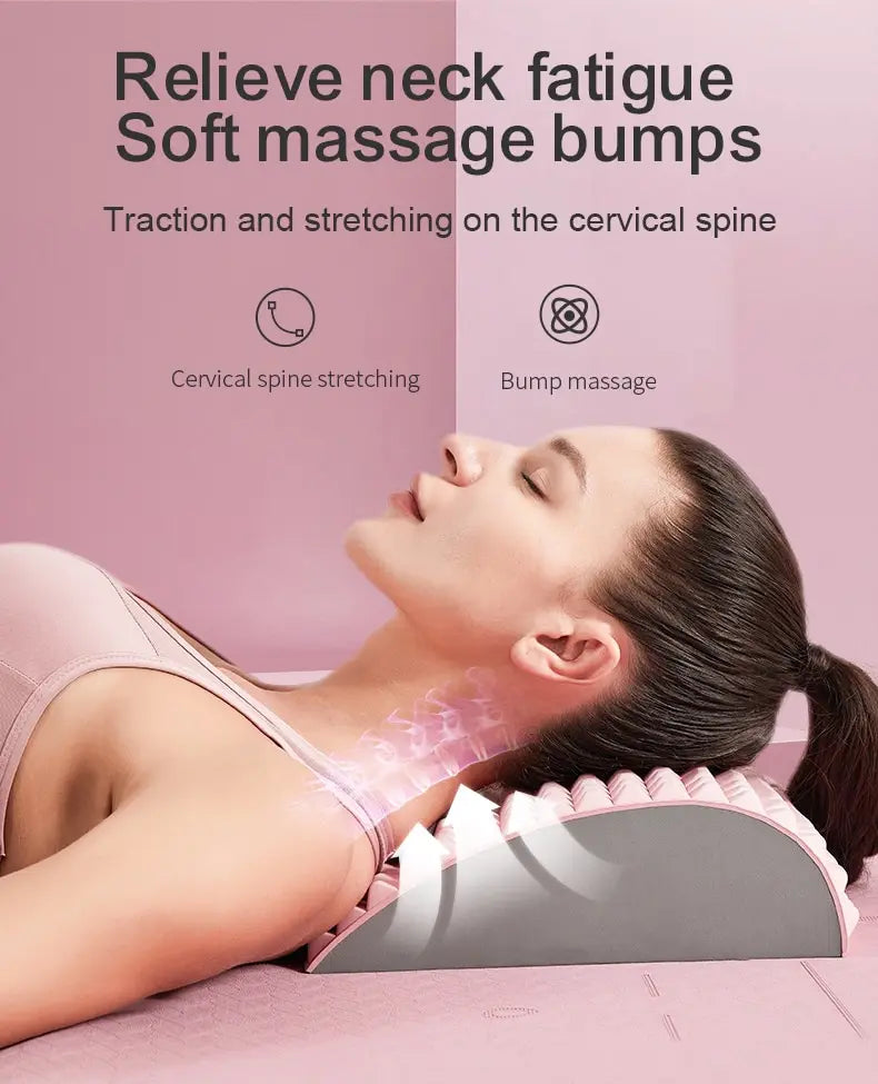 Back Stretcher Pillow Neck Lumbar