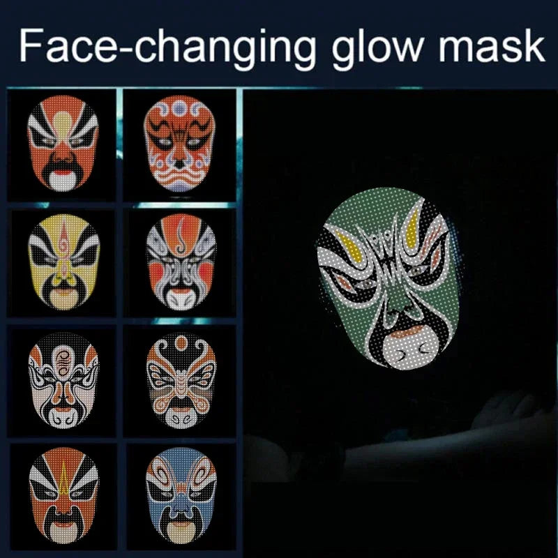 NEW LED APP Mask Bluetooth APP Control Face Masks Smart