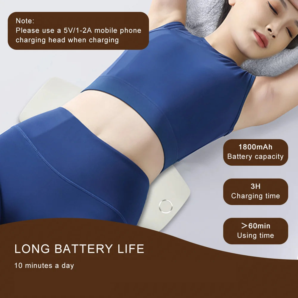 Electric Lumbar Traction Massager Inflatable Back Stretcher Device